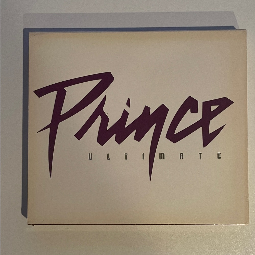 Prince Ultimate Wall Art in Purple and Cream
